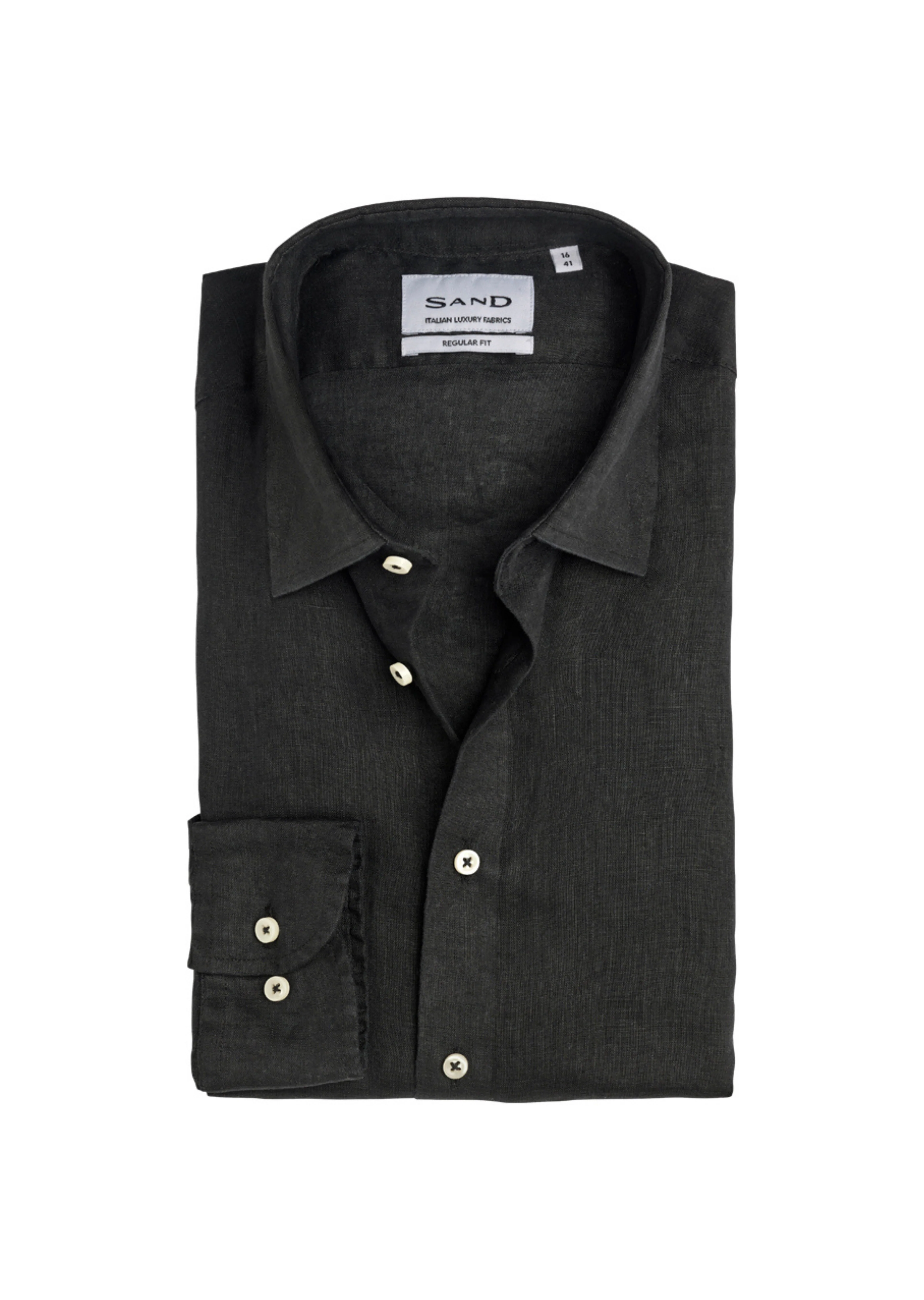 8823 State Soft - Ebony Black | Regular fit