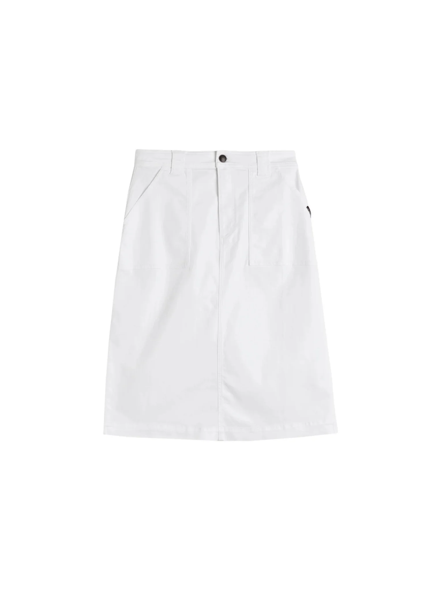 Suede Touch W Damla Skirt - Pure White